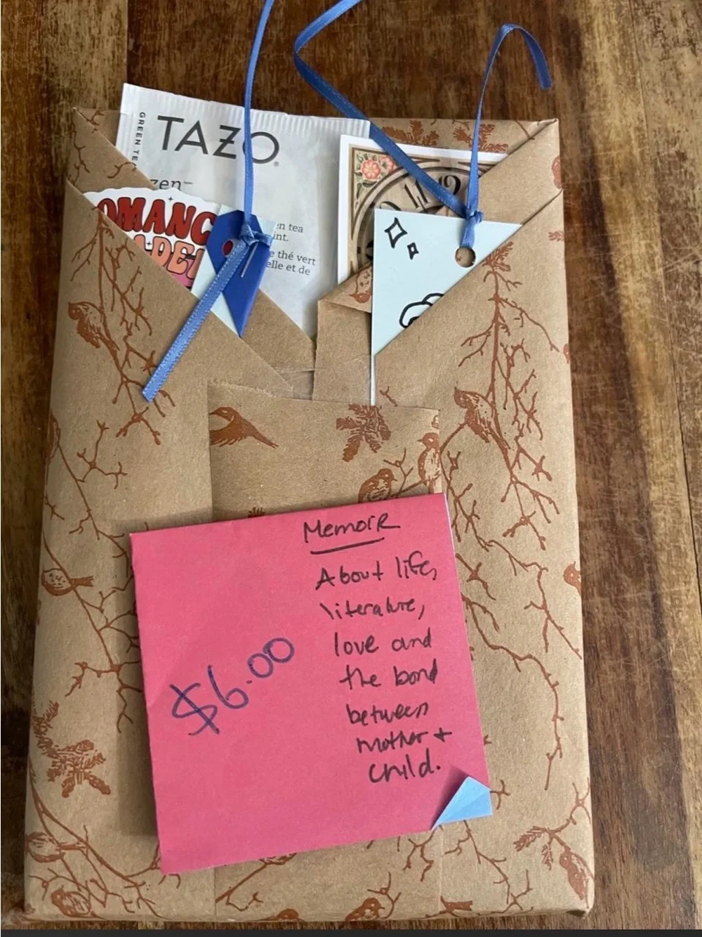 Blind date with a book! Genre: memoir